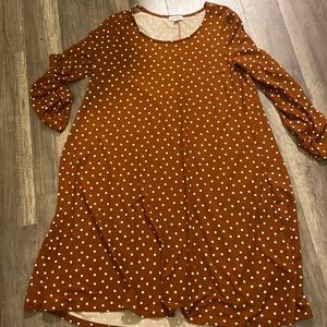 Love, Fire long sleeve dress